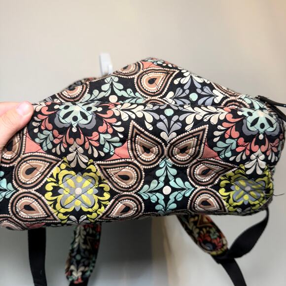 Vera Bradley Sierra Floral Print Campus Backpack Laptop Case - Picture 3 of 10